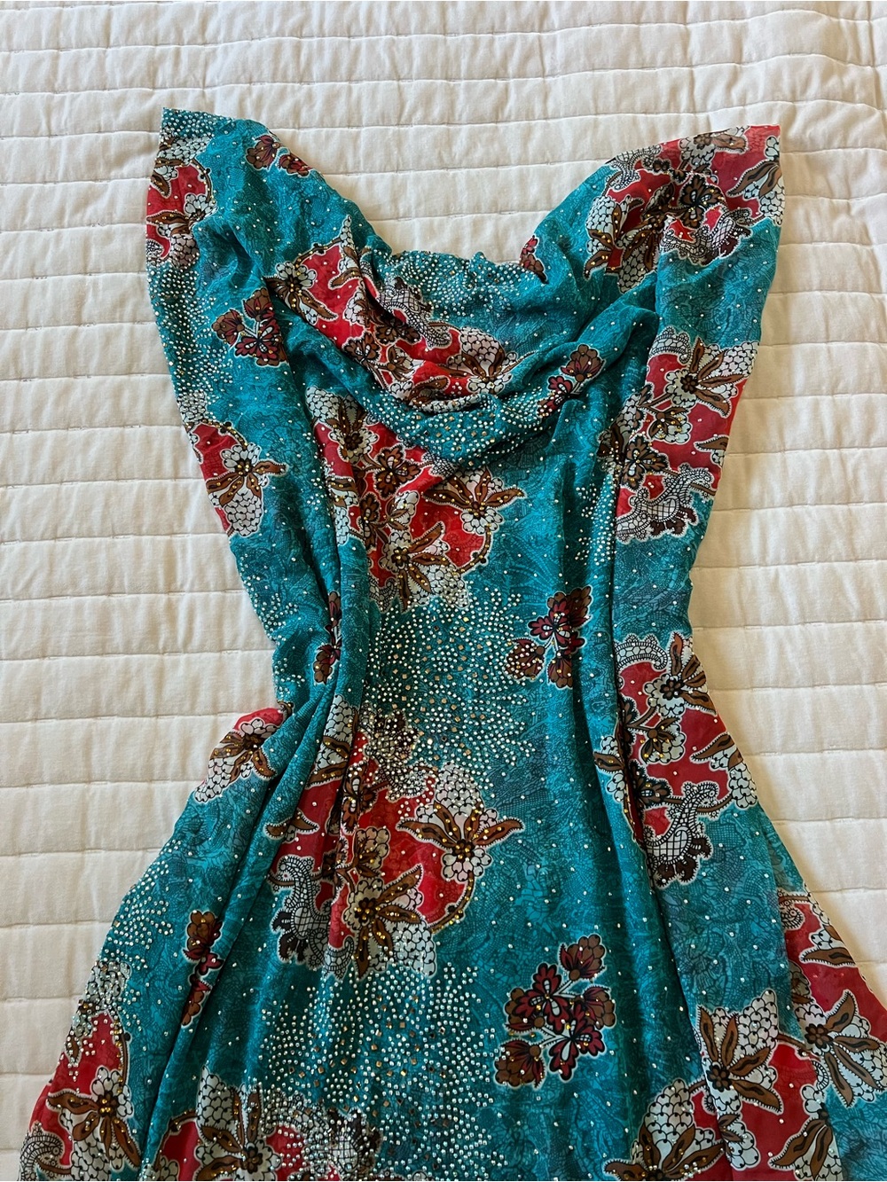 Yemeni Embellished dar3 Sheer Fabric